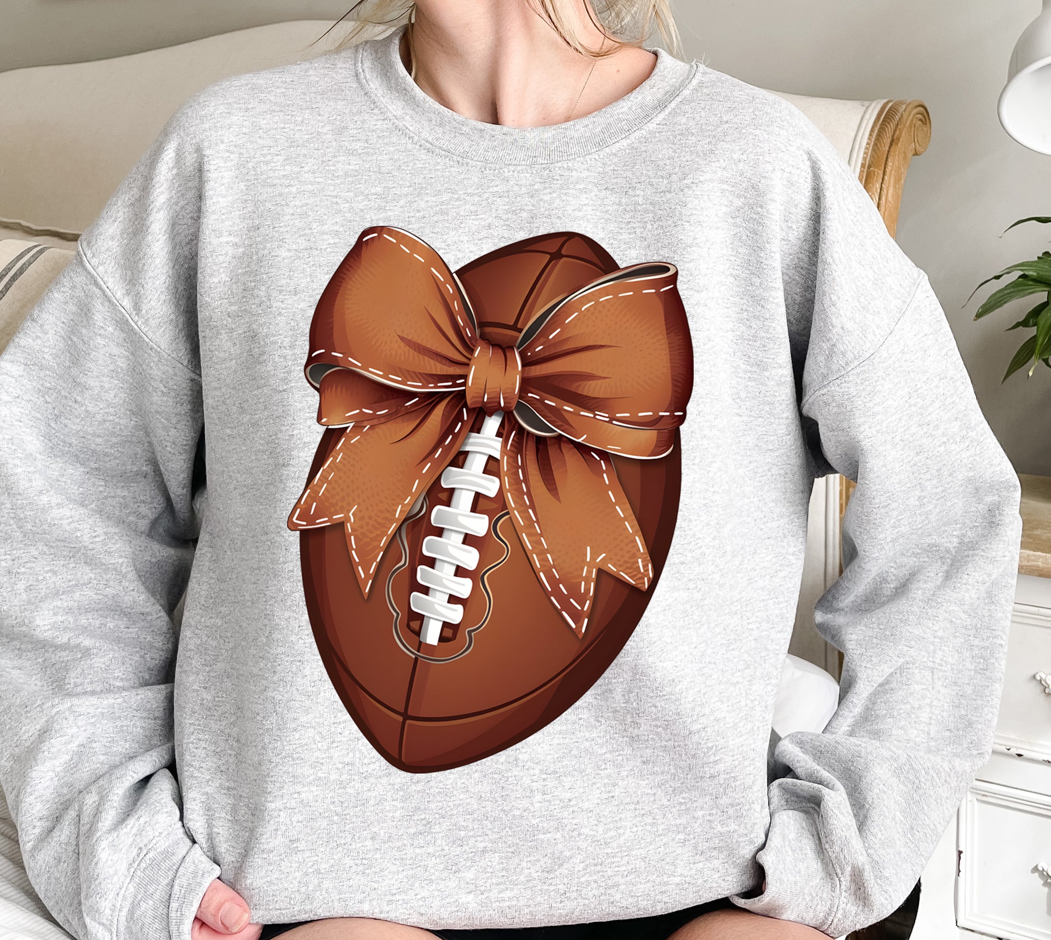 Coquette Football shirt Football Season Shirt Game Day Shirt Football mom sweatshirt Football Lover Gift American Football Shirt Sport Mom