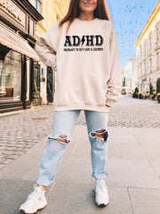 ADHD shirt highway to Hey look a squirrel adhd sweatshirt funny neurodivergent shirt Montal Health Shirt UNISEX